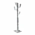 Percha de hierro de diseño moderno hecha en Italia - Donato viadurini