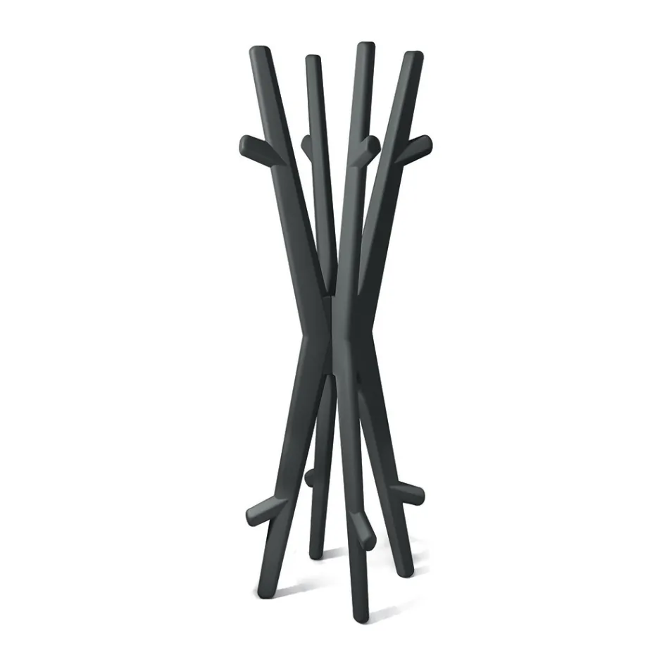 Perchero de pie de polietileno de colores Made in Italy - Betty viadurini