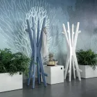 Perchero de pie de polietileno de colores Made in Italy - Betty viadurini