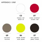 Perchero de pie con diseño de árbol en polietileno Made in Italy - Oldia viadurini