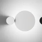 Aplique de pared metálico giratorio de 345° fabricado en Italia - Lumi viadurini