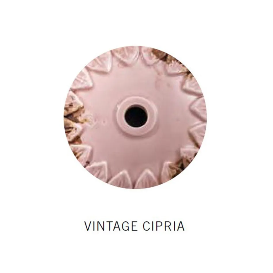 Aplique con 2 Focos Industriales Artesanales en Hierro y Cerámica - Loft viadurini