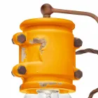 centro de atención Applique hecho a mano de cerámica de estilo urbano Bet Ferroluce viadurini