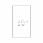 Lámpara de pared para exterior de metal marrón antiguo - Saint Tropez de Il Fanale viadurini