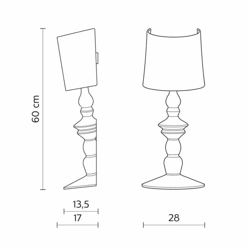 Lámpara de pared de cerámica pintable y pantalla de lino blanco - Cadabra viadurini