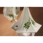 Aplique de Exterior en Aluminio Pintado a Mano y Decoración Edere - Arezzo viadurini