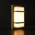 Aplique de pared exterior de latón, casquillo E27, estilo geométrico, fabricado en Italia - Cristal viadurini