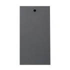 Aplique de pared exterior vintage de latón con casquillo E27 y protección IP44 - Cristal viadurini