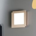 Lámpara de pared LED de metal con difusor acrílico - Giovanni