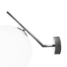 Aplique de pared de vidrio veneciano soplado a mano - Snow viadurini