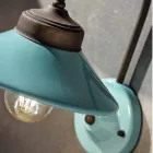 Se enciende en color de cerámica y metal pared Alice Ferroluce viadurini