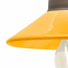 Se enciende en color de cerámica y metal pared Alice Ferroluce viadurini