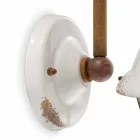 Pared pared de cerámica y metal estilo industrial Skyler viadurini