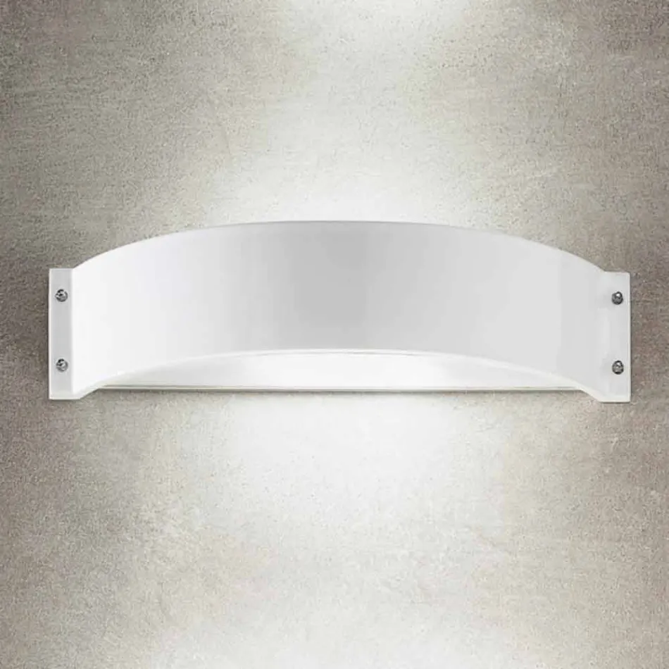 Gres pared de cerámica blanca Glamour Aldo Bernardi viadurini