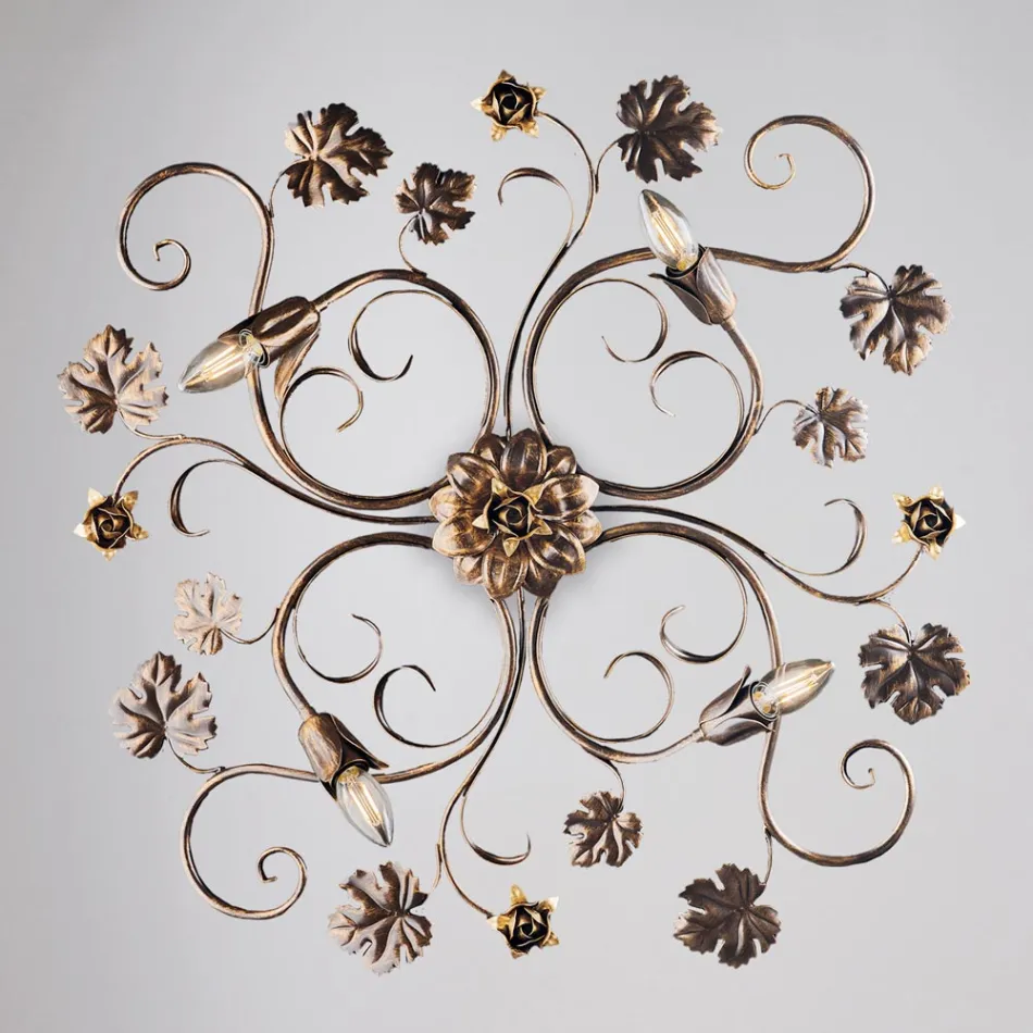 Aplique LED de metal cromado para una iluminación elegante y funcional – Fiore viadurini