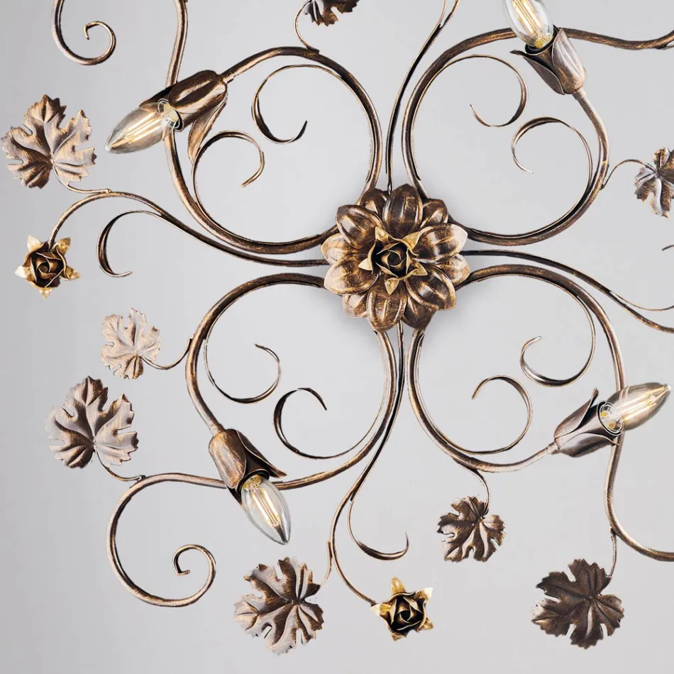 Aplique LED de metal cromado para una iluminación elegante y funcional – Fiore viadurini