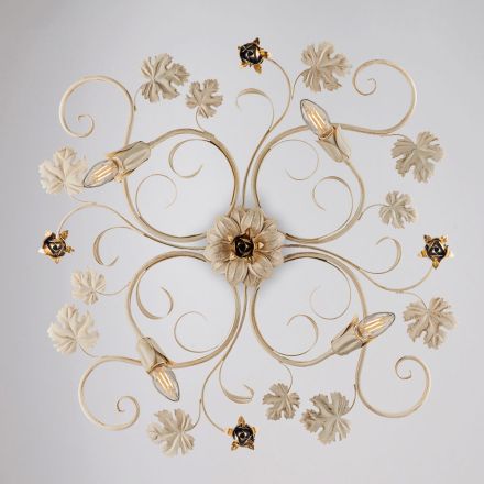 Aplique LED de metal cromado para una iluminación elegante y funcional – Fiore viadurini