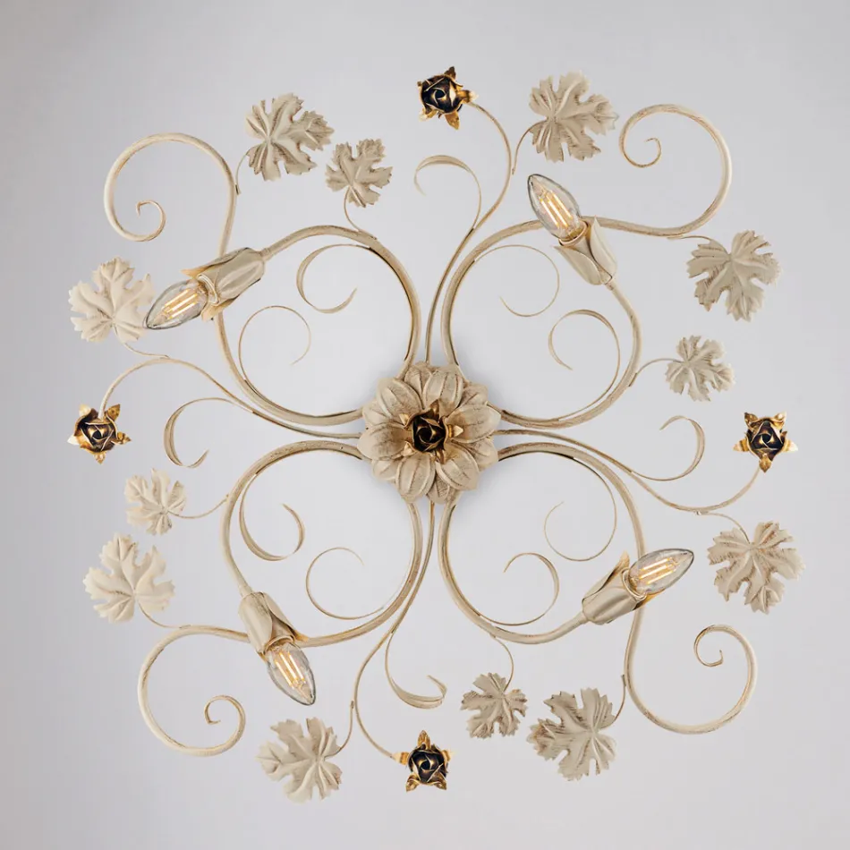 Aplique LED de metal cromado para una iluminación elegante y funcional – Fiore viadurini