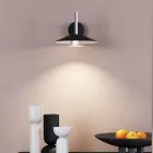 Apliques de pared de metal en varios acabados fabricados en Italia - Mira viadurini