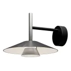 Apliques de pared de metal en varios acabados fabricados en Italia - Mira viadurini