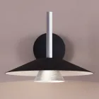 Apliques de pared de metal en varios acabados fabricados en Italia - Mira viadurini