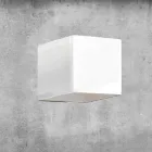 Aplique de latón y yeso Made in Italy - Cubetto Aldo Bernardi viadurini