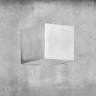 Aplique de latón y yeso Made in Italy - Cubetto Aldo Bernardi viadurini