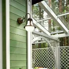 Pared de latón y Loggia vidrio soplado viadurini