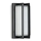 Lámpara de pared vintage de latón, casquillo E27 y luz ambiental, fabricada en Italia - Cristal viadurini