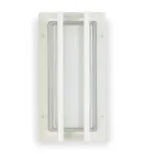 Lámpara de pared vintage de latón, casquillo E27 y luz ambiental, fabricada en Italia - Cristal viadurini