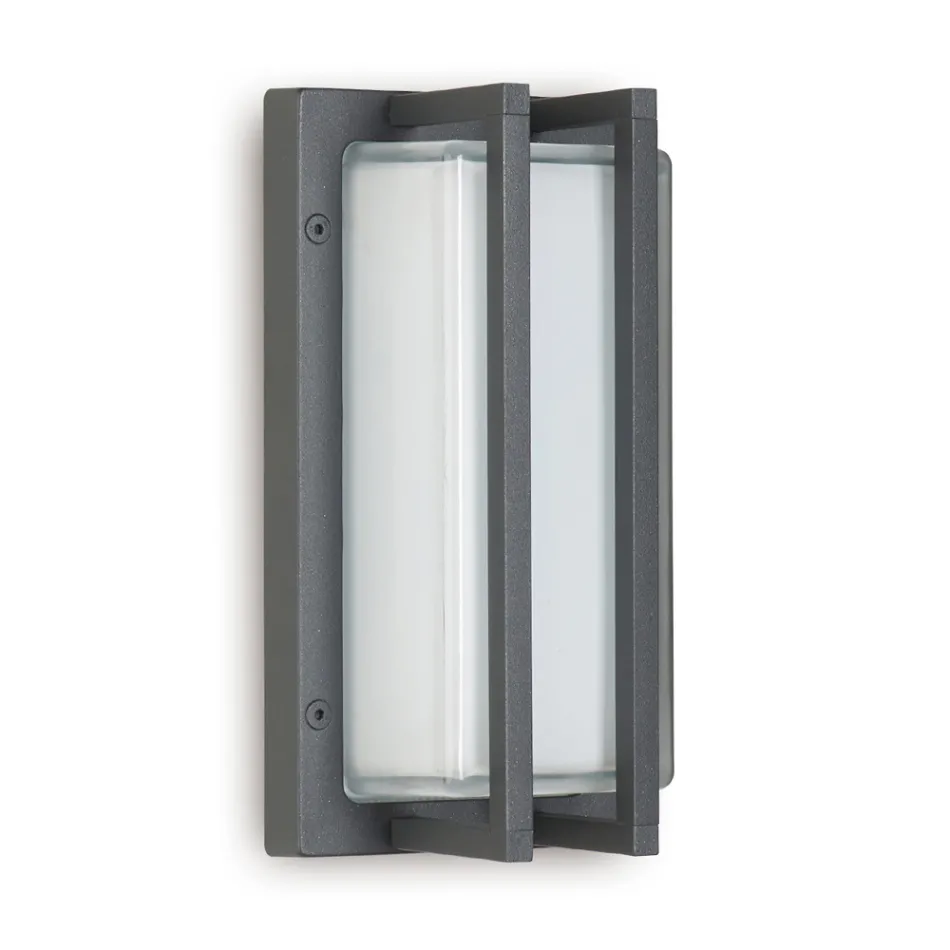 Lámpara de pared vintage de latón, casquillo E27 y luz ambiental, fabricada en Italia - Cristal viadurini