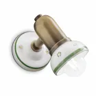 Cerámica de pared ajustable decorado Ferroluce Savona viadurini