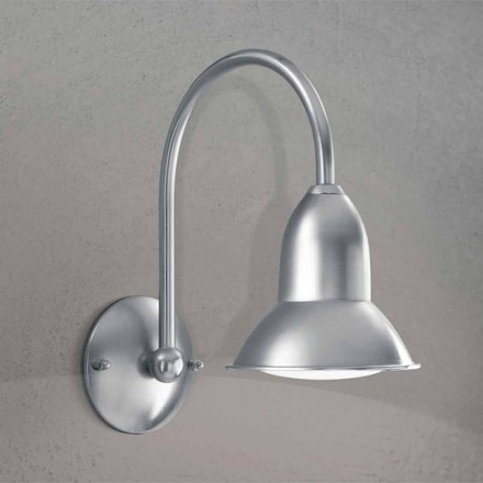 Muro exterior acabado de níquel metal Jasmine viadurini