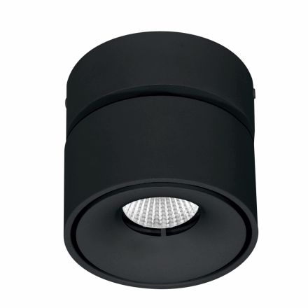 Lámpara de Pared Decorativa Redonda Led 7W en Aluminio Blanco o Negro - China viadurini