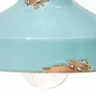 Pared de la vendimia centro de atención de cerámica hecha a mano Sandra Ferroluce viadurini