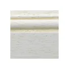 Armario de madera blanca patinada con 2 puertas Made in Italy - Agni viadurini