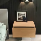 Muebles de dormitorio de estilo moderno de 5 elementos hechos en Italia - Diamante viadurini