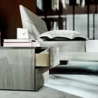 Muebles de dormitorio doble con 4 elementos Made in Italy - Lucania viadurini