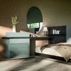 Muebles de dormitorio de 6 elementos Made in Italy - Ruby viadurini