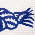 Toalla con estampado artesanal de algodón de una pieza Made in Italy - Marcas viadurini