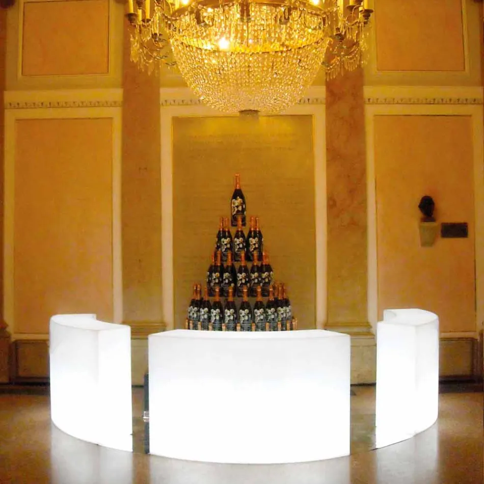 Barra de barra modular modulable para jardín Slide Snack Bar viadurini