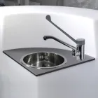 Mostrador Modular con Luz Exterior Made in Italy - Mistra viadurini