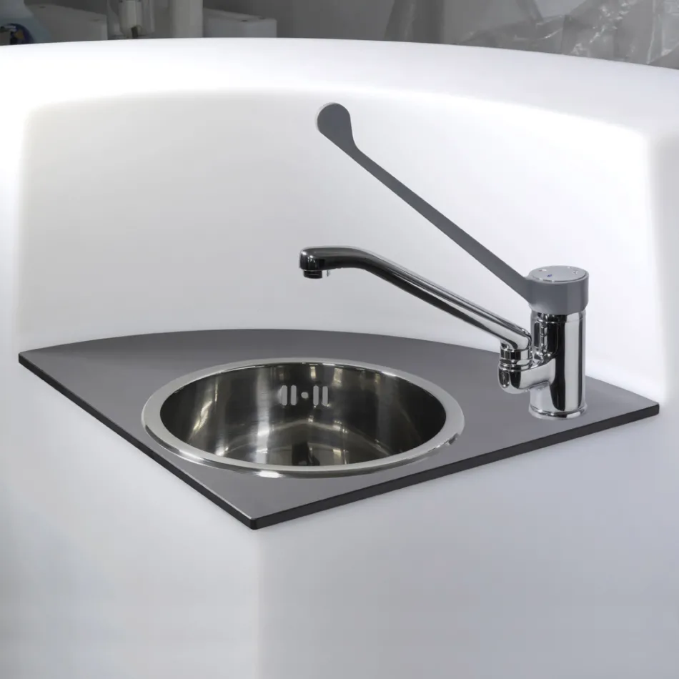 Mostrador Modular con Luz Exterior Made in Italy - Mistra viadurini