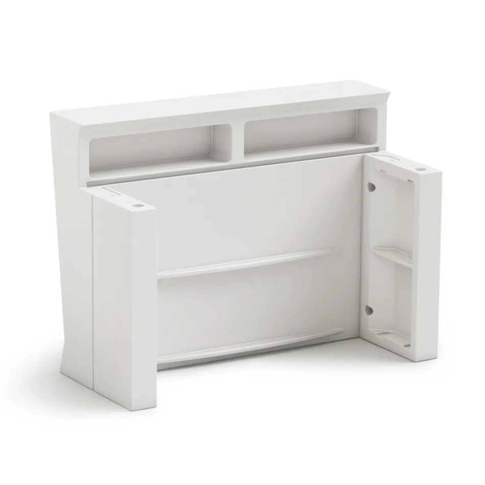 Mostrador Modular con Luz Exterior Made in Italy - Mistra viadurini