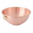 Bastardella semiesférica en cobre estañado a mano con anilla 26 cm - Giampiero viadurini