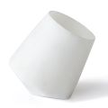 Vaso de agua en mármol de Carrara blanco satinado Made in Italy - Scaglio