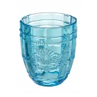 Vasos De Agua De Servicio De Vidrio Con Decoración Arabescato 12 Piezas - Tornillo viadurini