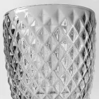 Vasos De Vidrio Transparente Decorados, Servicio De Agua Moderno 12 Piezas - Mezcla viadurini