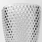 Vasos De Vidrio Transparente Decorados, Servicio De Agua Moderno 12 Piezas - Mezcla viadurini
