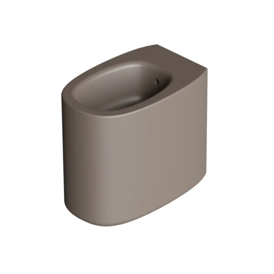 Bidé de cerámica para suelo en varios colores, fabricado en Italia - Niña viadurini